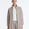 Long Corset Jacket with Soft-Touch Modal Belt Long Corset Jacket with Soft-Touch Modal Belt