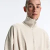Long Cotton Piqué Belted Jacket