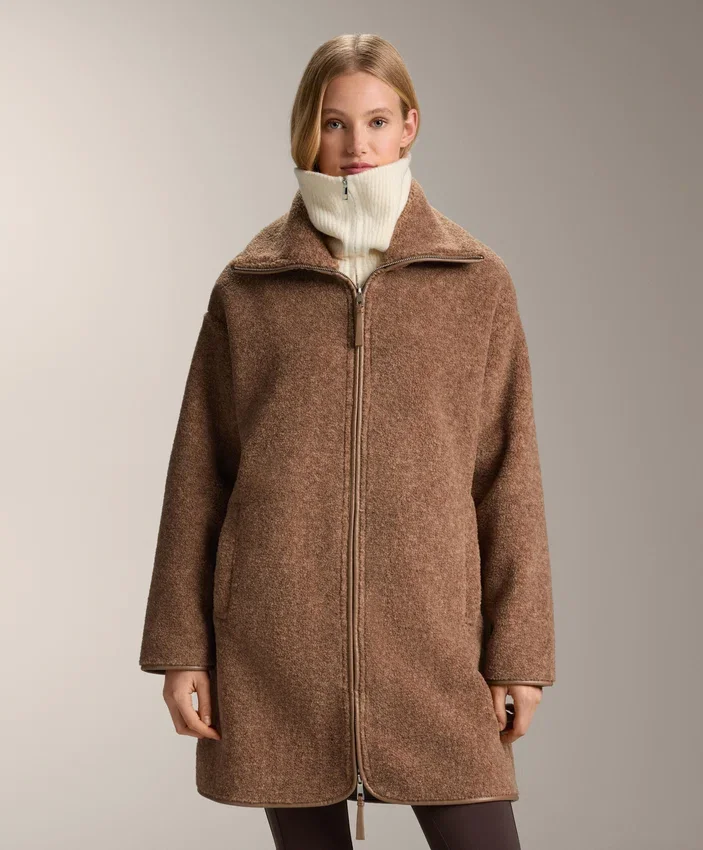 Long Faux-Shearling Jacket Long Faux-Shearling Jacket