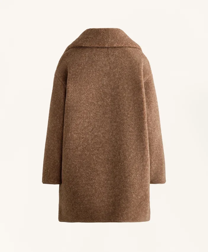 Long Faux-Shearling Jacket Long Faux-Shearling Jacket