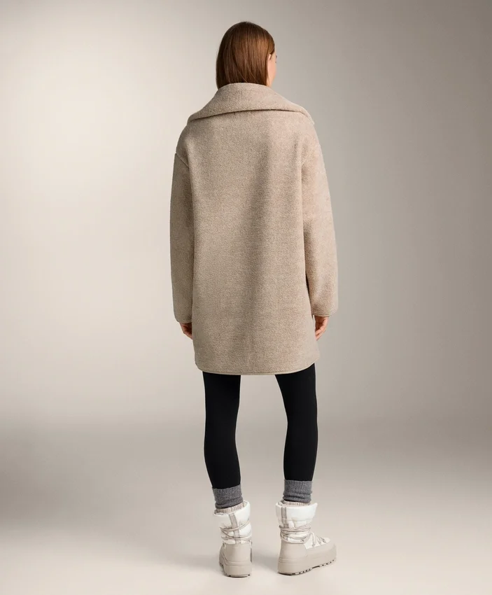Long Faux-Shearling Jacket Long Faux-Shearling Jacket