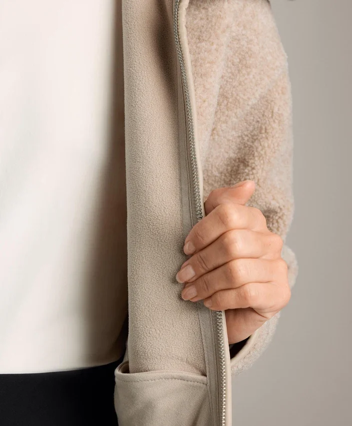 Long Faux-Shearling Jacket Long Faux-Shearling Jacket