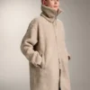 Long Faux-Shearling Jacket Long Faux-Shearling Jacket