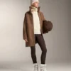 Long Faux-Shearling Jacket Long Faux-Shearling Jacket
