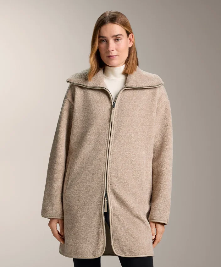 Long Faux-Shearling Jacket Long Faux-Shearling Jacket