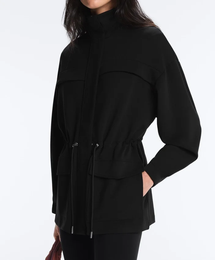 Long Jacket with Modal and Soft Touch Pockets Long Jacket with Modal and Soft Touch Pockets