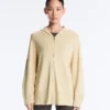Long Knit Hooded Jacket Long Knit Hooded Jacket