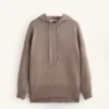 Long Knit Hooded Jumper Long Knit Hooded Jumper