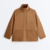 Long Neoprene-Effect Jacket Long Neoprene-Effect Jacket