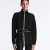 Long Piping Jacket with Soft-Touch Modal Long Piping Jacket with Soft-Touch Modal