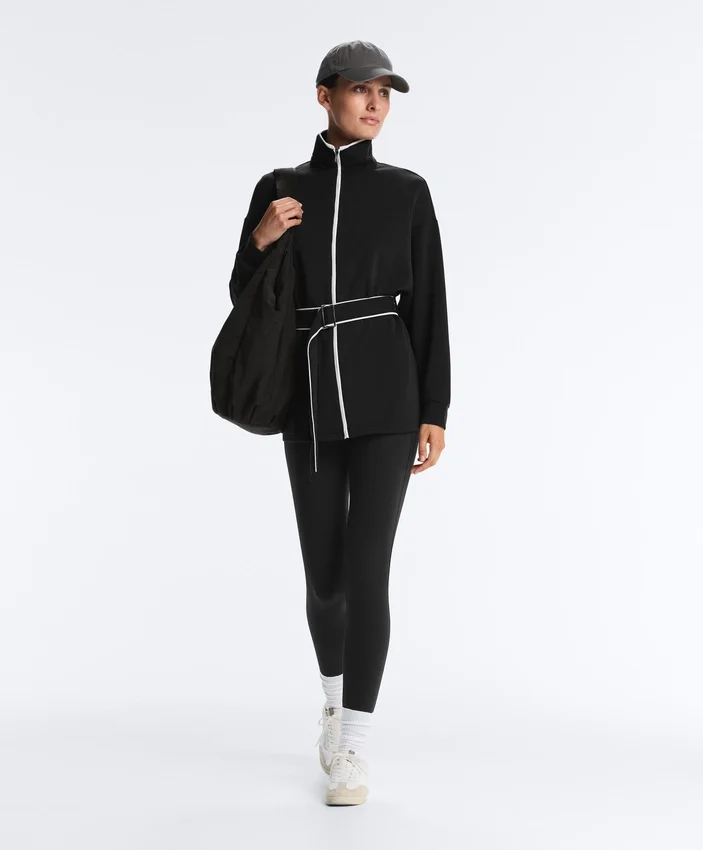 Long Piping Jacket with Soft-Touch Modal Long Piping Jacket with Soft-Touch Modal