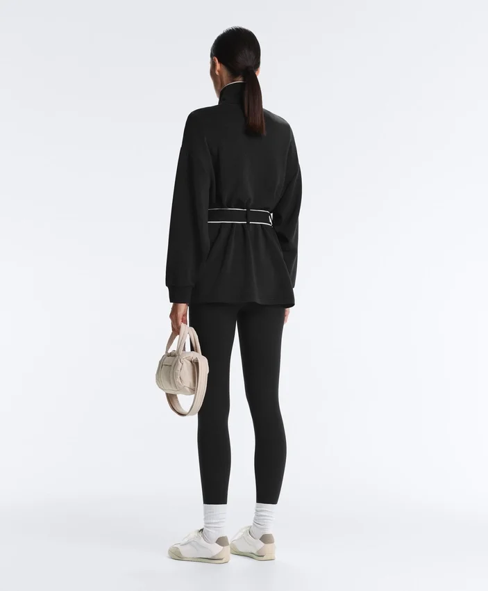 Long Piping Jacket with Soft-Touch Modal Long Piping Jacket with Soft-Touch Modal