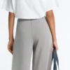 Long Pleated Trousers with Soft Touch Modal Long Pleated Trousers with Soft Touch Modal