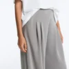 Long Pleated Trousers with Soft Touch Modal Long Pleated Trousers with Soft Touch Modal