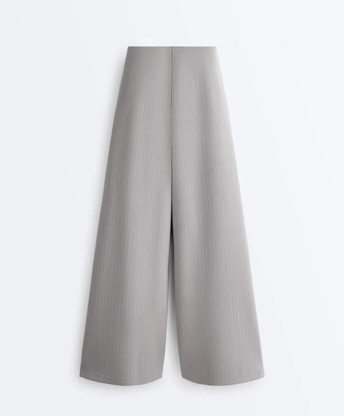 Long Pleated Trousers with Soft Touch Modal Long Pleated Trousers with Soft Touch Modal