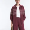 Long Sailor Stripe Jacket with Soft-Touch Modal Long Sailor Stripe Jacket with Soft-Touch Modal