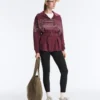 Long Sailor Stripe Jacket with Soft-Touch Modal Long Sailor Stripe Jacket with Soft-Touch Modal
