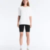 Long Short-Sleeved Cotton Blend T-Shirt Long Short-Sleeved Cotton Blend T-Shirt