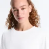 Long Short-Sleeved Cotton Blend T-Shirt Long Short-Sleeved Cotton Blend T-Shirt