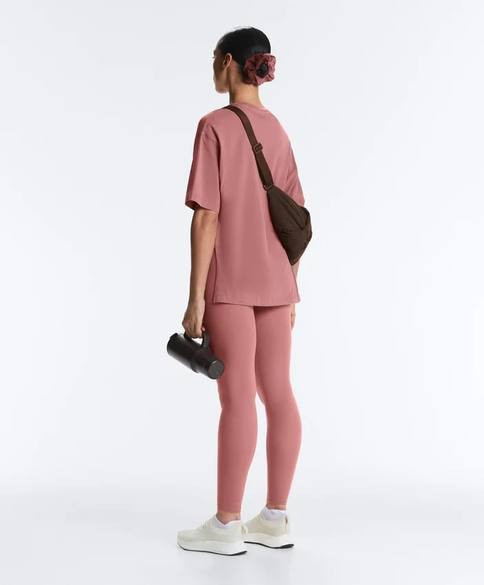 Long Short-Sleeved Cotton Blend T-Shirt Long Short-Sleeved Cotton Blend T-Shirt