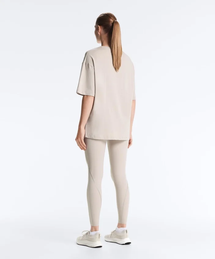 Long Short-Sleeved Cotton Blend T-Shirt Long Short-Sleeved Cotton Blend T-Shirt