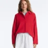 Long Sleeve Pique Polo Shirt