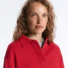 Long Sleeve Pique Polo Shirt