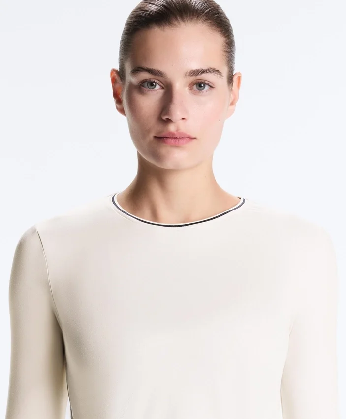 Long-Sleeve Technical Piping T-Shirt Long-Sleeve Technical Piping T-Shirt
