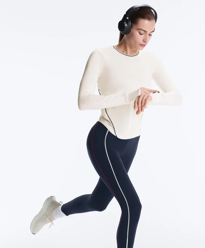 Long-Sleeve Technical Piping T-Shirt Long-Sleeve Technical Piping T-Shirt