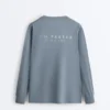 Long-Sleeved Technical T-Shirt with Text Long-Sleeved Technical T-Shirt with Text