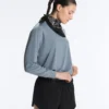 Long-Sleeved Technical T-Shirt with Text Long-Sleeved Technical T-Shirt with Text