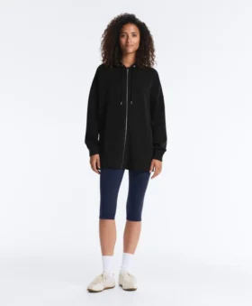 Long Soft Touch Jacket with Modal