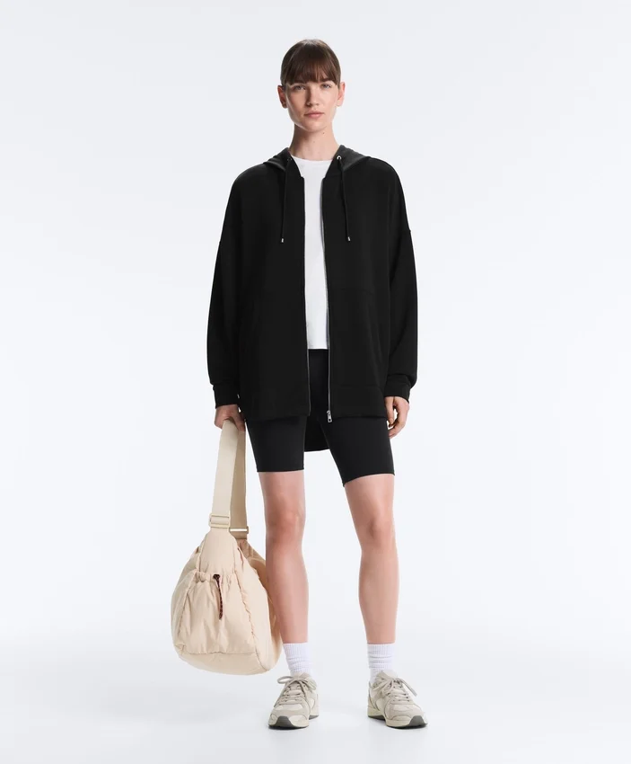 Long Soft Touch Jacket with Modal Long Soft Touch Jacket with Modal
