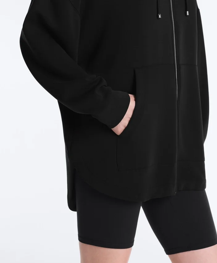 Long Soft Touch Jacket with Modal Long Soft Touch Jacket with Modal