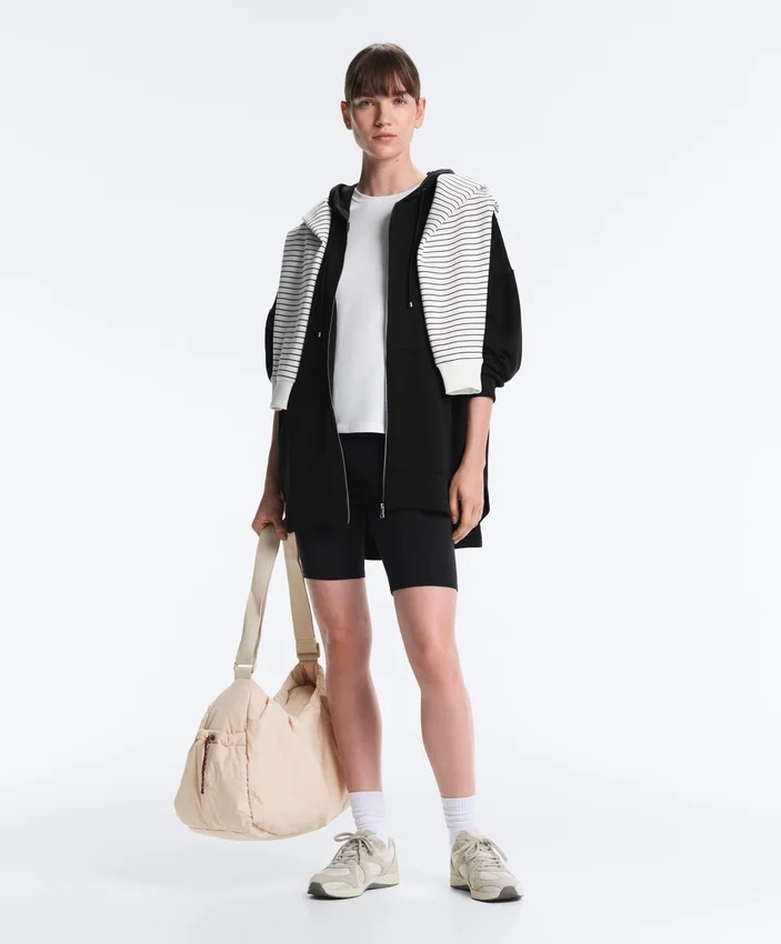 Long Soft Touch Jacket with Modal Long Soft Touch Jacket with Modal