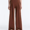 Long Trousers with Soft Touch Modal and Pleat Detail Long Trousers with Soft Touch Modal and Pleat Detail