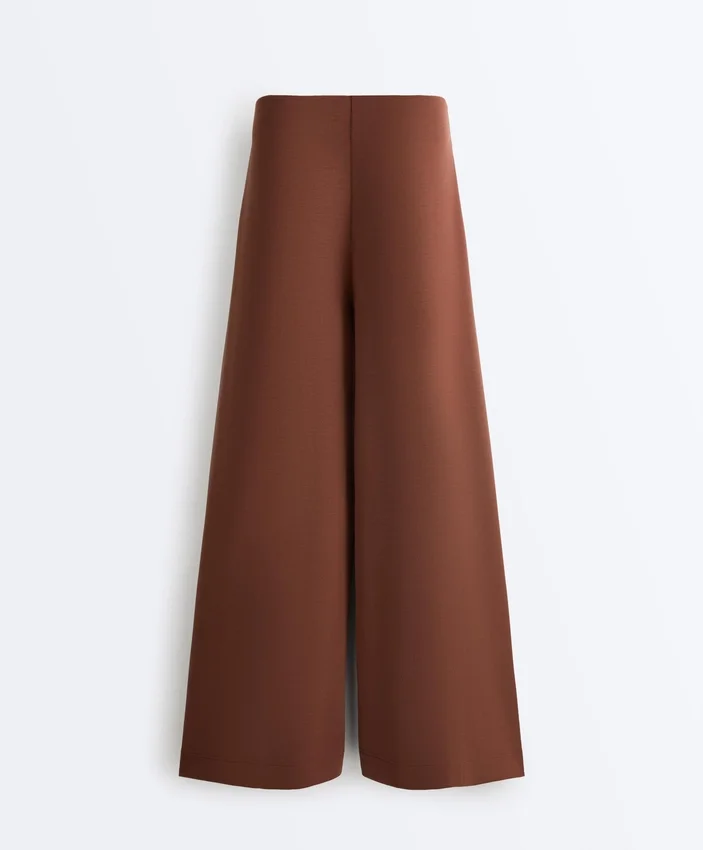 Long Trousers with Soft Touch Modal and Pleat Detail Long Trousers with Soft Touch Modal and Pleat Detail