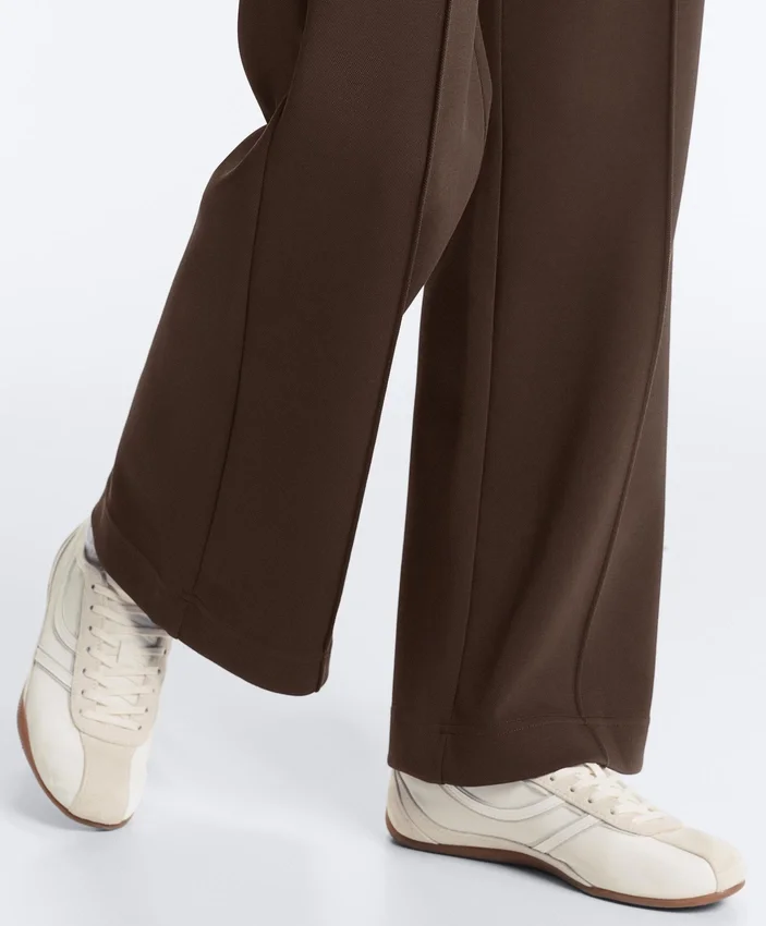 Low-Rise Slim Pique Trousers with Cotton Low-Rise Slim Pique Trousers with Cotton