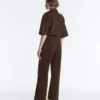 Low-Rise Slim Pique Trousers with Cotton Low-Rise Slim Pique Trousers with Cotton