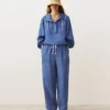 Lyocell Blend and 24% Linen Straight Trousers