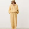 Lyocell Blend and 24% Linen Straight Trousers