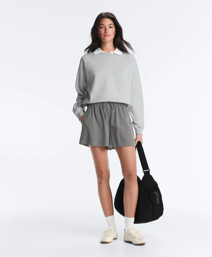 Lyocell Blend Gingham Shorts Lyocell Blend Gingham Shorts