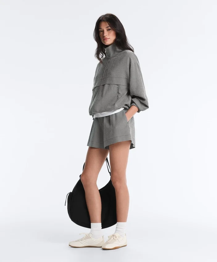 Lyocell Blend Gingham Shorts Lyocell Blend Gingham Shorts