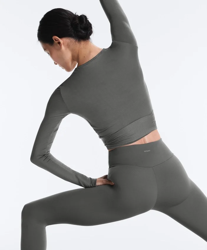 Lyocell Blend Wrap T-Shirt Lyocell Blend Wrap T-Shirt