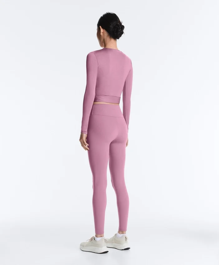 Lyocell Blend Wrap T-Shirt Lyocell Blend Wrap T-Shirt