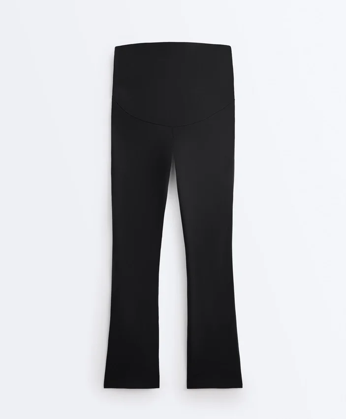 Maternity Comfortlux 80Cm Flare Trousers Maternity Comfortlux 80Cm Flare Trousers