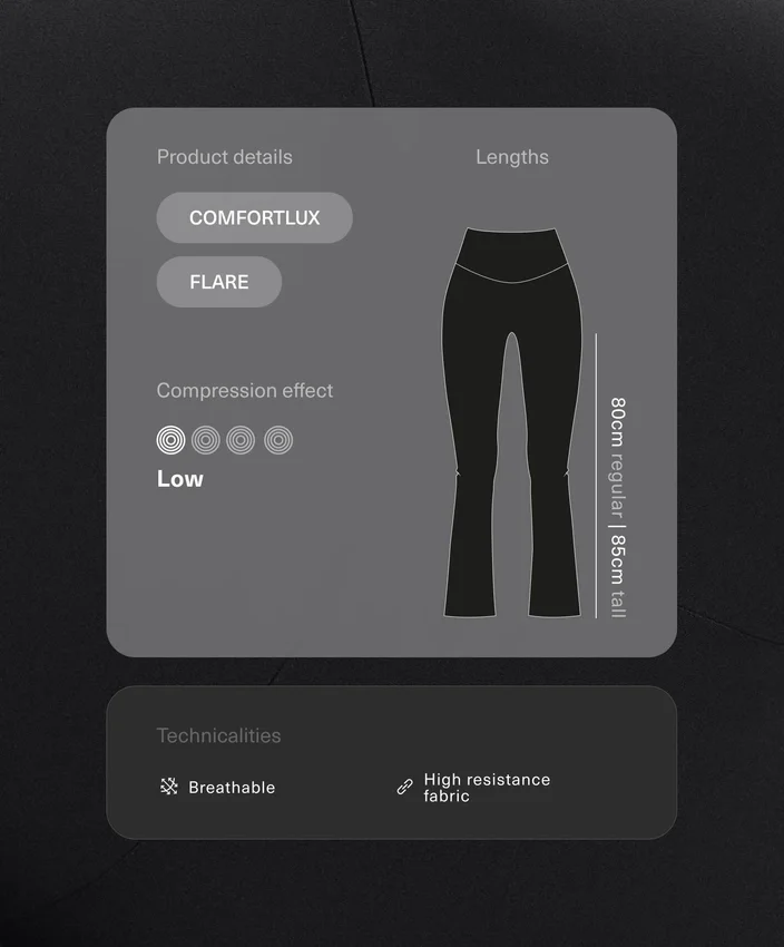 Maternity Comfortlux 80Cm Flare Trousers Maternity Comfortlux 80Cm Flare Trousers