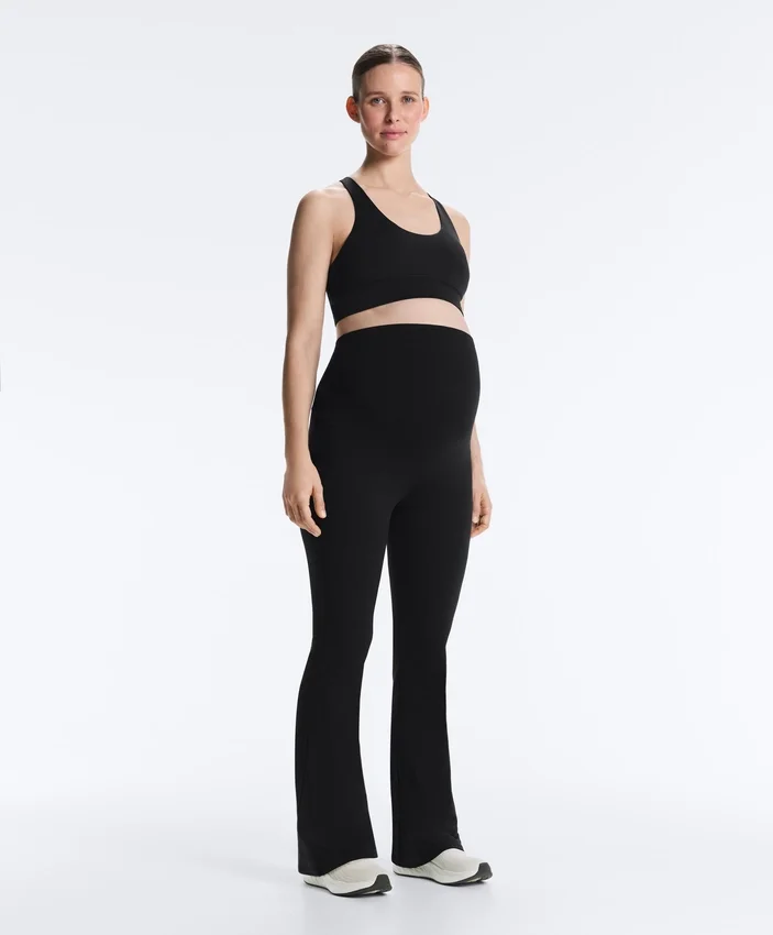 Maternity Comfortlux 80Cm Flare Trousers Maternity Comfortlux 80Cm Flare Trousers