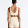 Medium-Support Comfortlux Sports Bra with Hemstitch Medium-Support Comfortlux Sports Bra with Hemstitch
