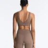 Medium-Support Comfortlux Sports Bra with Hemstitch Medium-Support Comfortlux Sports Bra with Hemstitch